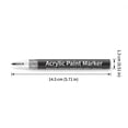 thumbnail image 4 of 0.7mm Ultra Fine Acrylic Paint Pen, Water-Based Paint Marker for Black Paper Ceramics Glass Wood Canvas Metal, 1 Pack with 4 Color Options, Fine Tip Paint Pen, 4 of 6