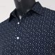thumbnail image 3 of Camisas Para Hombre Hombres manga larga otoño invierno casual top blusa camisas (Dark Blue, XXL), 3 of 4