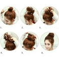 thumbnail image 2 of Sunisery Hair Chignon Extensions Hair Ribbon Ponytail Hair Bundles Hair Bun, 2 of 3