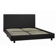 thumbnail image 3 of Queen Platform Bed & Mattress Set, Black, 3 of 7
