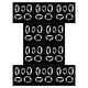 thumbnail image 3 of Kearding 5Pcs Mold Casting Handmade Cookie Irregular Shape Chocolate Moulds Stamp Biscuit Gingerbread Craft Jelly Cake Bakeware 10piezas Kearding CBP065866, 3 of 6