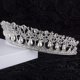 thumbnail image 4 of Corona de Tiara de novia YONGSHENG con diamantes de imitación de cristal para mujeres y niñas, 4 of 5