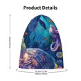 thumbnail image 4 of Sikiie Underwater Turtle Dolphin Octopus Toddler Beanie Kids Beanie Hat Warm Winter Hats for Boys Girls Knit Cap, 4 of 7