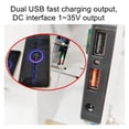 thumbnail image 4 of Dynamic Cycling Generator Fitness Power Generation Foot Pedal Hand Crank Generator Science Portable Outdoor Sports ,Handy Bright, 4 of 6
