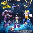 thumbnail image 2 of Hasbro Transformers Mini Commander nivel G Series Toys anime Bumblebee Cliffjumper Windcharger WreckGar figuras de acción modelo de juguete Fivean unisex, 2 of 2