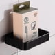thumbnail image 2 of Soap Dishes Holders Bathroom Soap Holder Shower Wall Mounted Black Soap Dish Storage Holder Aluminum Square|soap Dishes, 2 of 5