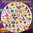 thumbnail image 7 of Halloween Treats 50Pcs LED Ring Light Up Rings Glow in The Dark Halloween Party Favors for Kid LED Flash Rings Non Candy Gift Bag Fillers, 7 of 7