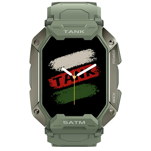 KOSPET TANK M1 Deportes al aire libre Reloj inteligente resistente 1.72 '' 280 * 320 Full-touch