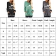 thumbnail image 2 of SWQZVT Womens Crewneck Baggy Shirts Casual Graphic Top for Women Long Sleeve Trendy Loose Sweatshirt with Pockets Grey Tees, 2 of 3