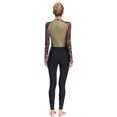 thumbnail image 2 of Jizyo Women's Long Sleeve Dance Unitard Shiny Rhinestone Full Body Suits One Piece Jumpsuits Gold S, 2 of 4