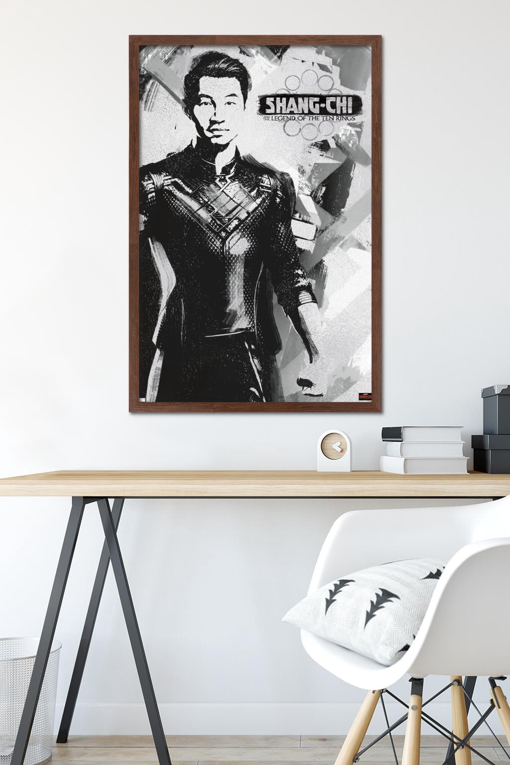 Marvel Shang-Chi and the Legend of the Ten Rings - Shang-Chi Wall Poster, 22.375" x 34", Framed