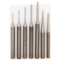 Gun Care Steel Punch Set, Gunsmith Tools & Accessories, 7 Piece Set, Made in USA