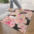 thumbnail image 4 of Bernese Mountain Dogs with Pioneer Flower Door Rugs,Washable Non Slip Door Mats Indoor,Decorative Door Mats,Entry Mat Indoor for Entrance,Bedroom,Kitchen,Bathroom,17"x30", 4 of 6