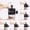 Silver 6PCS, variant on Jialinnn Portable Handy 4 Digits Metal Tally Number Golf Test Lap Counter, Black
