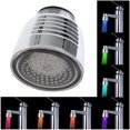 thumbnail image 1 of Grifos para uso general, grifo para cocina, grifo de agua con LED de colores, boquilla de brillo cambiante de colores, cabezal de ducha, filtro de grifo de agua, sin suministro de batería para cocina, 1 of 3