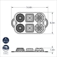 thumbnail image 4 of Nordic Ware Geo Bundtlette® Pan, 4 of 7