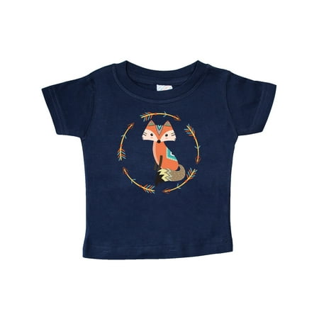

Inktastic Tribal Forest Fox Cute Woodland Gift Baby Boy or Baby Girl T-Shirt
