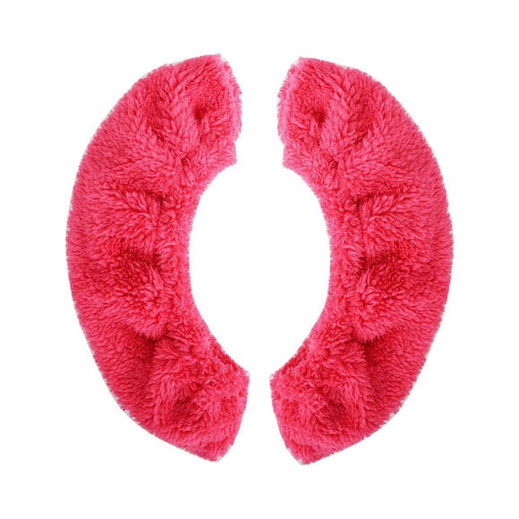 Naiovety Funda para cuchillo de patinaje, fuerte absorción de agua, no es fácil de desactualizar, tela de microfibra, cómoda funda de secado Deportes de nieve Rosa roja XXL