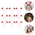 thumbnail image 5 of 9pcs adorable Día de San Valentín Hoops Hoops Girls Forma de corazón DIEADA HOURS HOOTS, 5 of 5