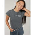 thumbnail image 2 of Wish Dandelion W Hearts T-Shirt Women -Image by Shutterstock, Female 3X-Large, 2 of 4