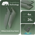 thumbnail image 2 of TUDIA Funda MergeGrip para Samsung Galaxy S24 FE (2024), Resistente y a Prueba de Caídas, Color Verde Pino, 2 of 6