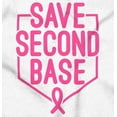 thumbnail image 2 of Breast Cancer Awareness Save Second Women's Plus Size Graphic Tee Brisco Brands 2X, 2 of 4