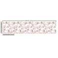 thumbnail image 3 of Ambesonne Cherry Blossom Fabric by the Yard Upholstery, Soft Flowers Spring, 10 Yards, Blush Evergreen and Taupe, 3 of 5
