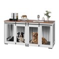 thumbnail image 1 of Jaula para perros VEVOR de 72 pulgadas para interiores, de madera, con bandeja, resistente, 1 of 9