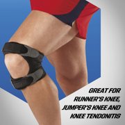 ACE Brand Adjustable Dual Knee Strap, Upper and Lower Support