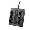 thumbnail image 1 of 3000W 6 AC Outlets Power Strip 6 USB Charging Station Extension Cord 2M PD 20W QC3.0 USB Port Multi Outlet Charger Power Socket ,Universal Compatibility, 1 of 6