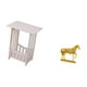 thumbnail image 5 of Mesita De Noche Portátil Y Versátil Con Figura De Caballo Decorativa. Práctica Mesa Auxiliar Para Hoteles, Cafeterías, Pasillos, Salas De Estar Y Balcones. Escultura De Animal. Estatuas De, 5 of 8