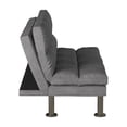 thumbnail image 4 of Gray Futon Sofa With Contemporary Style, 4 of 11