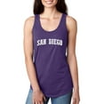 thumbnail image 1 of Normal is Boring - Women's Racerback Tank Top, up to Women Size 2XL - San Diego, 1 of 5