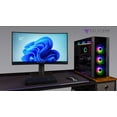 thumbnail image 2 of Velztorm Aspix Gaming Custom Desktop (Intel i9-12900K 16-Core, GeForce RTX 3050, 32GB RAM, 4TB PCIe SSD, Wifi, USB 3.2, HDMI, Bluetooth, Display Port, Win 10 Pro), 2 of 7