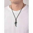 thumbnail image 4 of GKNET Pendant Necklace Men Buddhist Lucky Carved Charm Women Amulet Jade Jewelry, 4 of 4