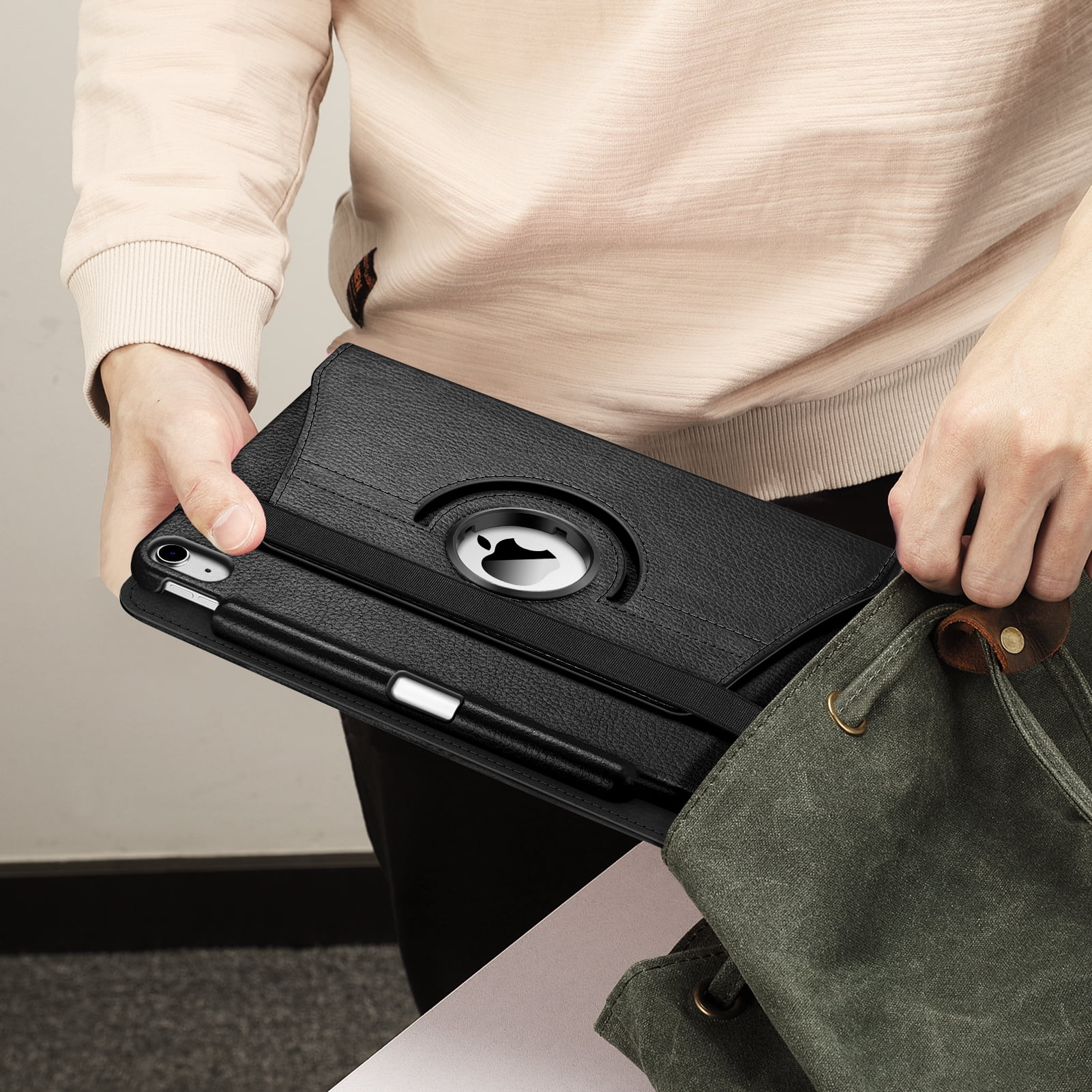 Fintie Rotating Case for iPad Air 11-inch M4/M3/M2 (2026/2025/2024), iPad Air 5th/4th Generation (2022/2020) 10.9 Inch - 360 Swivel Protective Stand Cover