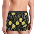 thumbnail image 4 of Bingfone Lavender Flowers Men's Underwear - Casual Stretch Boxer Briefs-Medium, 4 of 7