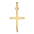 thumbnail image 3 of FB Jewels 14K Yellow Gold Polished Latin Cross Pendant, 3 of 4