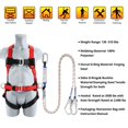 thumbnail image 2 of Arnés de seguridad, kit de protección contra caídas TT TRSMIMA, cuerpo completo, 2 of 7