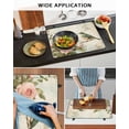 thumbnail image 6 of nqOlkjepod Large Induction Cooktop Protector Mat 31"x24", Pink Floral Stove Top Covers for Electric Stove, Bird Branch Vintage Mottled Middle Century Stove Burner Cover Mats, Glass Top Stove Cover, 6 of 8