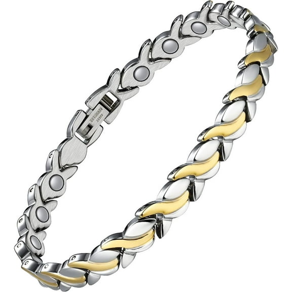 Wollet Magnetic Stainless Steel Bracelets for Women, Jewelry Gifts for Women