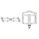 thumbnail image 5 of Pedales para bicicleta BMX 1/2 aluminio plata plateado, 5 of 5