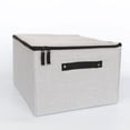 thumbnail image 2 of Yuarrent Caja de almacenamiento, práctico sujetador de ropa interior de gran capacidad, cajas organizadoras lavables, caja de ropa elegante para Almacenamiento y organización del hogar gris claro Yuarrent HA077474-01, 2 of 6