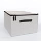 thumbnail image 2 of Yuarrent Caja de almacenamiento, práctico sujetador de ropa interior de gran capacidad, cajas organizadoras lavables, caja de ropa elegante para Almacenamiento y organización del hogar gris claro Yuarrent HA077474-01, 2 of 6