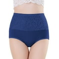 thumbnail image 2 of Culottes pour Femmes - sous-Vêtement Uni Taille Haute pour Confort Quotidien, 2 of 3