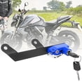 thumbnail image 3 of Cerradura antirrobo para casco, cerradura para casco de motocicleta de aleación de aluminio para Honda Cerradura para casco de aleación de aluminio Mejore su experiencia, 3 of 9