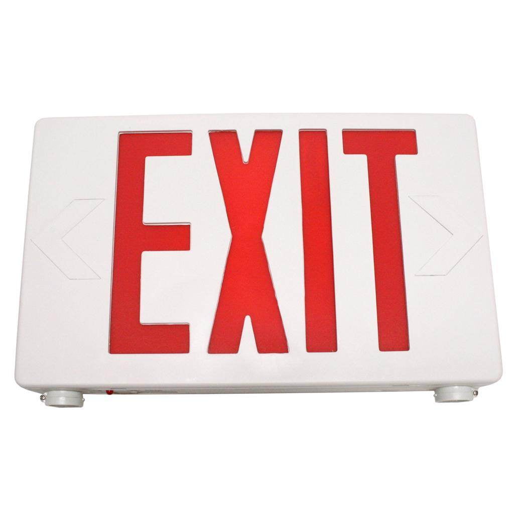 TCP 14659 20684 2 LED EXIT/EMERGENCY Exit Emergency Combination Light
