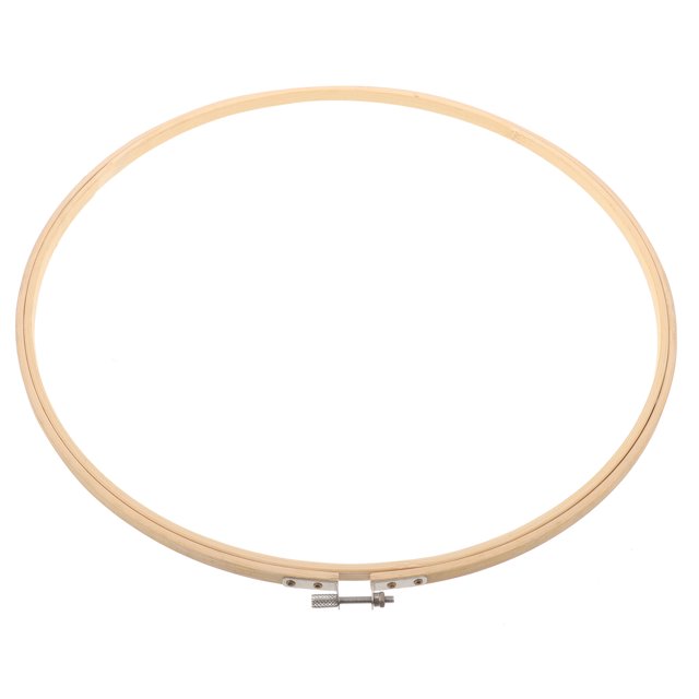 SHISUYAN 1PC 36cm Bamboo Embroidery Circle Frame DIY Craft Cross Stitch Chinese Traditional Sewing Manual Tool