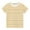 Yellow, variant on Girls Short Sleeve T-Shirts, Striped Print Tee Shirts, Toddler Kids Cotton Lightweight Casual Loose Blouse Tunic Tops Black 5-6T