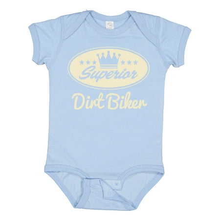 

Inktastic Dirt Biker Vintage Superior Boys or Girls Baby Bodysuit